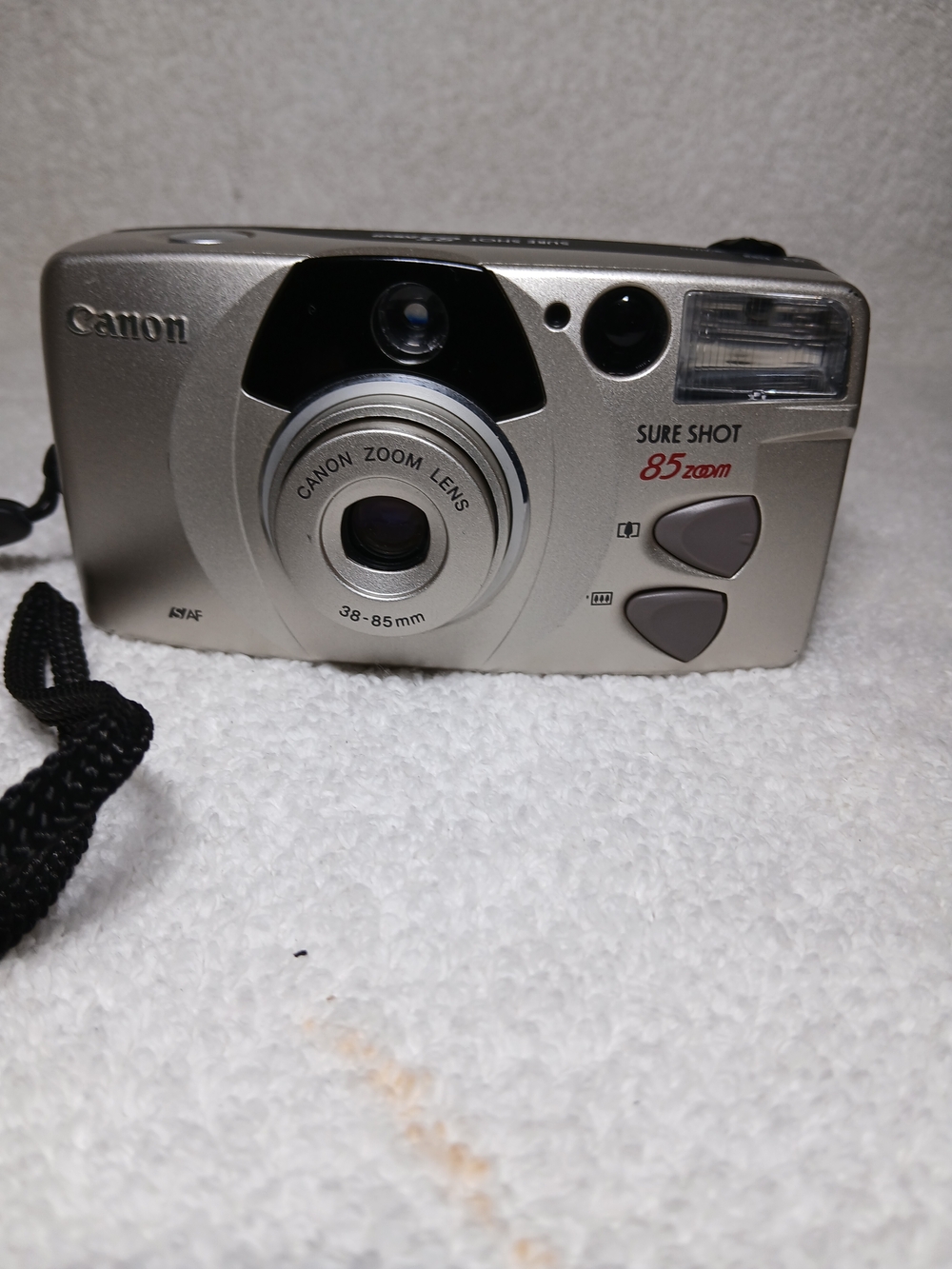 Canon Sure Shot 85 Zoom Compact Camera - Silver 35mm Point And Shoot film Camera